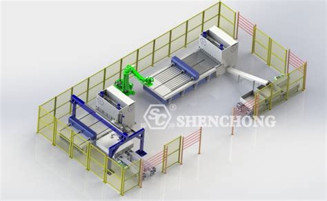 Most Intelligent Sheet Metal Automatic Production Line 2024 SC Machinery