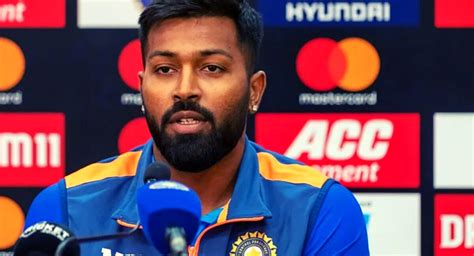 Ind Vs Nz 1st T20i Captain Hardik Pandya Says After The Defeat By New