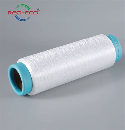 D F Eco Friendly Recycled Yanr Polyester Dty Yarn With Grs