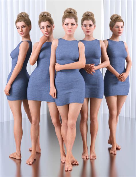 Z Ultimate Standing Pose Collection For Genesis 8 And 81 Female Daz3d下载站