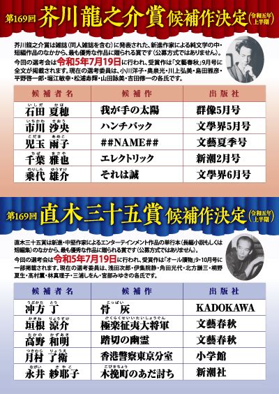 【芥川賞】市川沙央さん受賞 「我に天祐あり、と感じています」 たこわさニュース速報