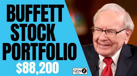 Warren Buffetts Dividend Stock Portfolio Is Berkshire Hathaway A Buy