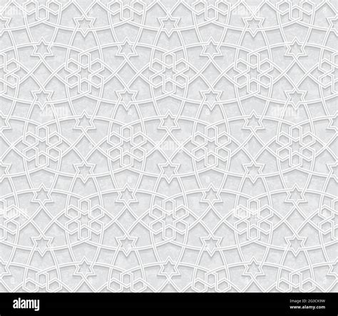 Seamless Geometric Pattern With Light Grey Background Vector Illustration Stock Vector Image