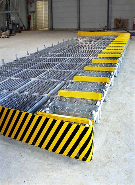 Pallet Floor Roller Conveyor Galler