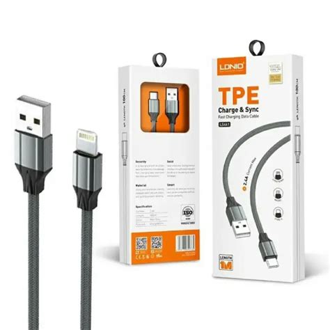 Ldnio LS441 Lightning Fast Charge Cable 1M Technology Valley