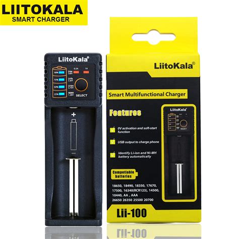 Зарядное устройство LiitoKala Lii-100 | Зарядные устройства LiitoKala