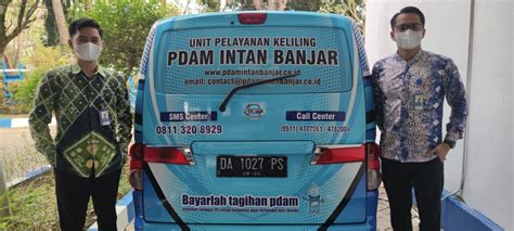 Tampil Lebih Menarik Mobil Pelayanan Pdam Intan Banjar Dipermak