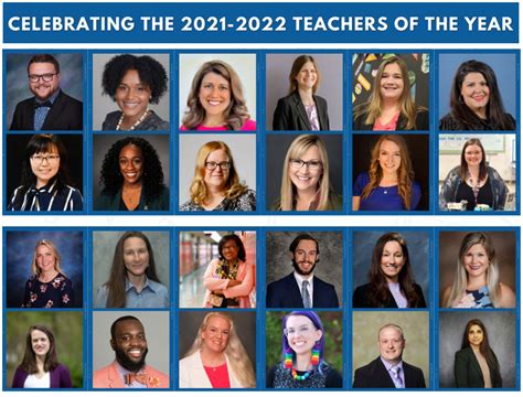 MARYLAND STATE DEPARTMENT OF EDUCATION RECOGNIZES 2021- 2022 TEACHERS OF THE YEAR