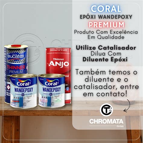 Coral Wandepoxy Tinta Epóxi Brilhante Catalisável 2 7l Componente A