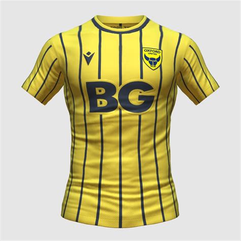 Oxford United 23 24 Home FIFA Kit Creator Showcase