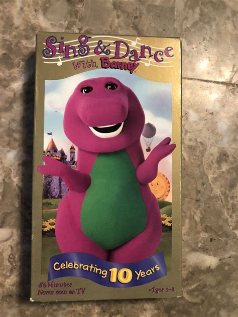 Barney Sing And Dance With Barney Vhs Grelly Usa