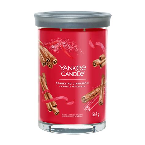 Yankee Candle Sparkling Cinnamon Duftkerze Im Glas Gross