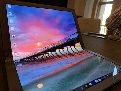 Lenovo Just Unveiled The Worlds First Laptop With A Folding Screen