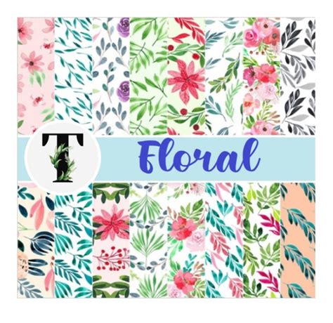 Kit Digital Floral And01a Elo7 Produtos Especiais