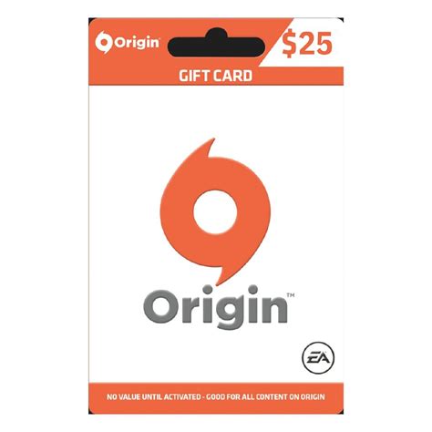 EA Origin Gift Card 25 The Warehouse