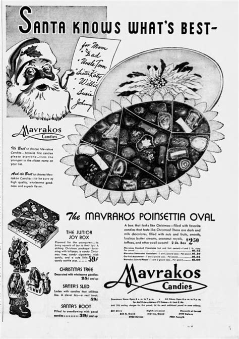 Mavrakos Candies 1948