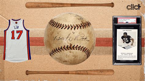 Auction Preview Babe Ruth Signed Home Run Ball Jackie Robinson Bat