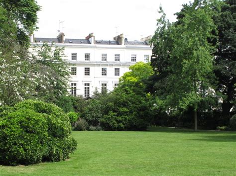 Norland Square terrace and central... © David Hawgood :: Geograph ...