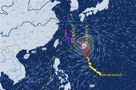 6号台风卡努现在位置在哪里 “卡努”之后还有台风吗 天气网