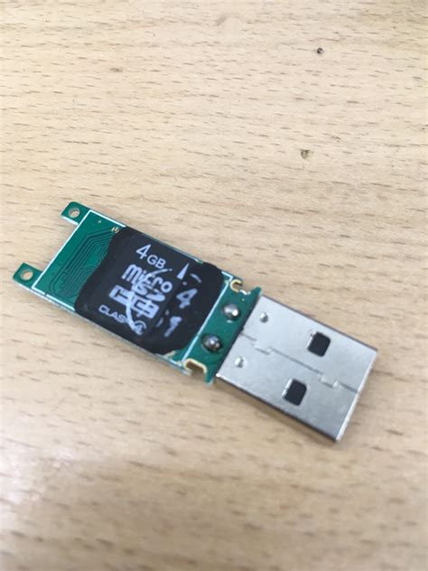 the internals of a cheap 32gb usb stick that was acting funny : r ...