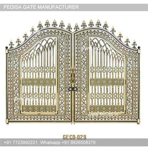 Modern Steel Gate Design Main Gate Design Feet Steel Main Gate