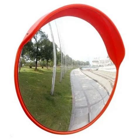 18 Inch Orange Road Safety Convex Mirrors For Parking Place Rs 1250