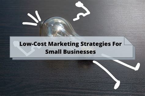 Low Cost Marketing Strategies For Small Businesses Posify