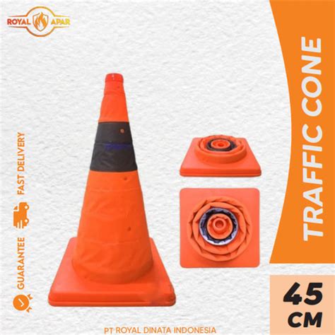 Jual Foldable Traffic Cone Emergency Cm Kerucut Lalu Lintas Lipat