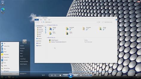 How To Transform Windows 10 Into Windows 7 Youtube