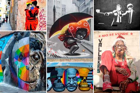 Top 25 Madrid Street Art and Graffiti Spots (with coordinates)