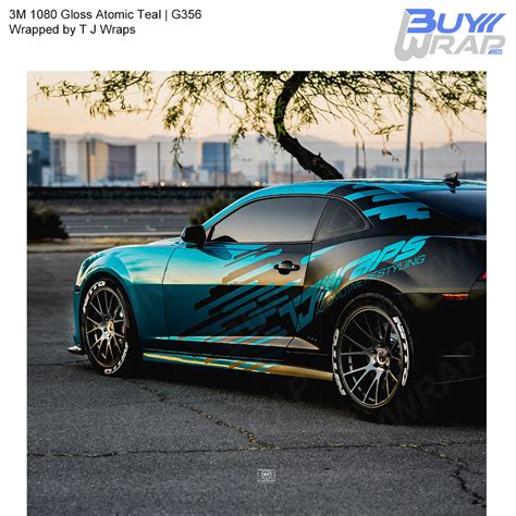 3m Gloss Atomic Teal Vinyl Wrap