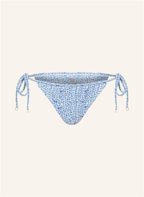 NINETY Triangel Bikini Hose POSITANO In Weiss Blau