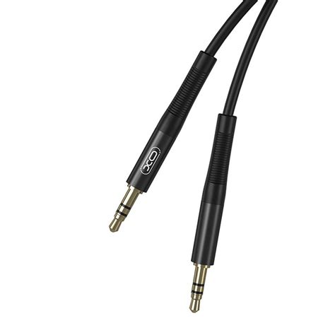 XO Kabel Audio NB R175A Jack 3 5mm Jack 3 5mm 1 0 M Czarny XO