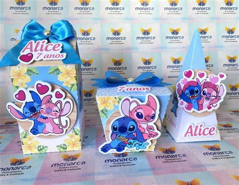 Personalizados Stitch E Angel Produtos Personalizados No Elo