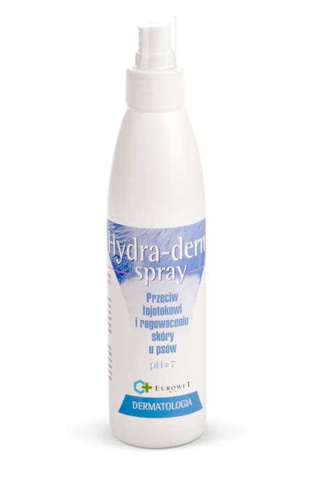 Eurowet Hydra Derm 200ml Spray Przeciw łojotokowi I Rogowaceniu Skóry