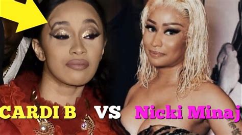 NICKI MINAJ AND CARDI B BEEF FIGHT VIDEO FOOTAGE YouTube