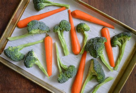 Joyously Domestic Asian Roasted Broccoli And Carrots