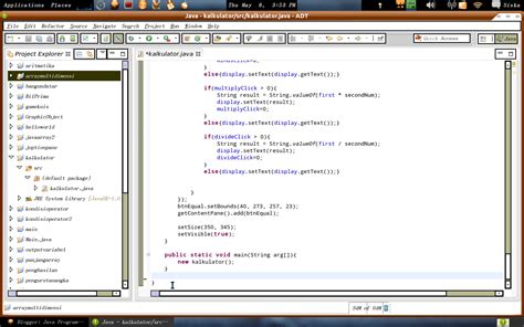 Java Programming Contoh Program Java Kalkulator Sederhana