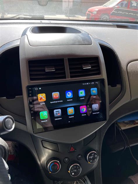 Radio Estereo Pantalla Android Chevrolet Sonic Del Al Meses Sin