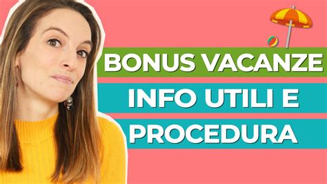 Bonus Vacanze Tutorial Su Come Richiederlo E Qualche Consiglio Utile