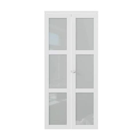 Reviews For ARK DESIGN 36 In X 80 In 3 Lite Frosting Glass Solid Core