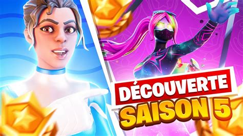 Je Découvre La Saison 5 De Fortnite Youtube