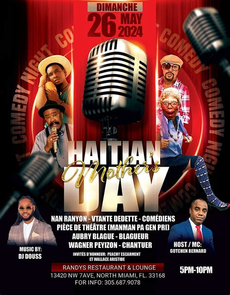 Haitian Mothers Day Show Fète Des Mères Haitiennes Randys