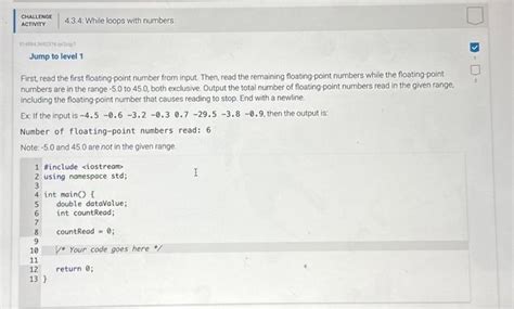 Solved Jump To Level 1 First Read The First Floating Point Chegg