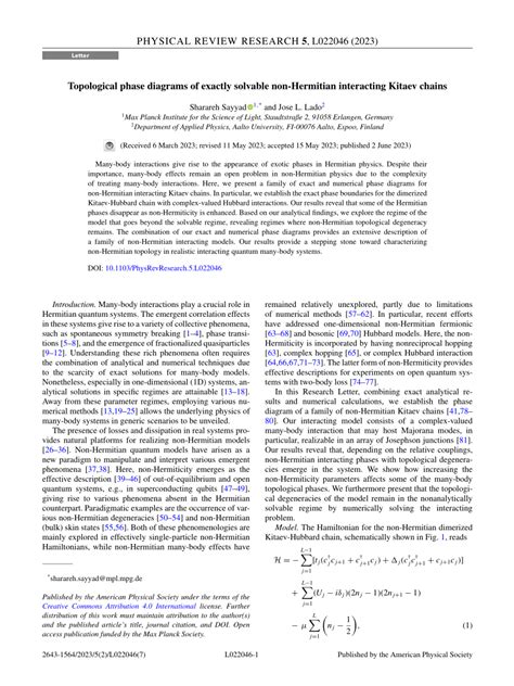 PDF Topological Phase Diagrams Of Exactly Solvable Non Hermitian