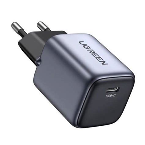 Ugreen Usb C Gan Fast Charger W Space Gray All Gsm Accessories