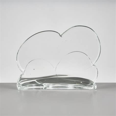 Images For Timo Sarpaneva Glass Sculpture Clouds Signed