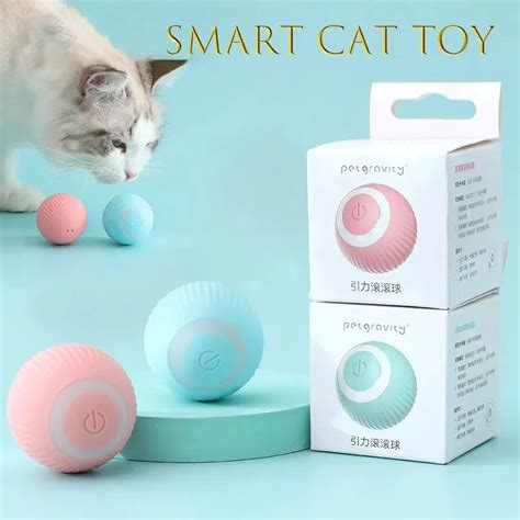 Smart Cat Toys Bola Rolante Autom Tica Brinquedos El Tricos Do Gato