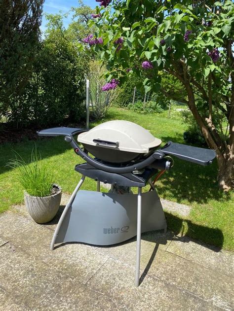 Gepflegter Weber Gasgrill Q200 Mobilstationär Kaufen Auf Ricardo