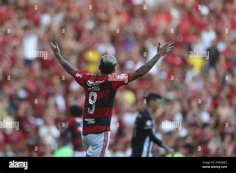 Rio De Janeiro Brazil Th Apr Pedro Of Flamengo During The